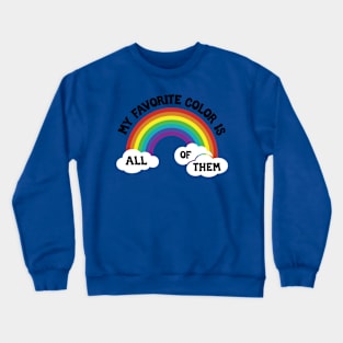 Rainbow Lover Crewneck Sweatshirt